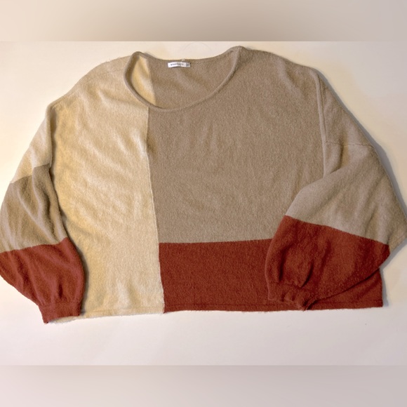 Staccato sweater with color block detail. - Picture 1 of 4